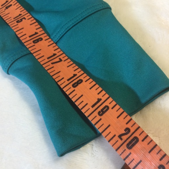 ⭐️ Old Navy Teal Active Wear 3/4 Zip Hoodie with Pockets - Picture 11 of 13